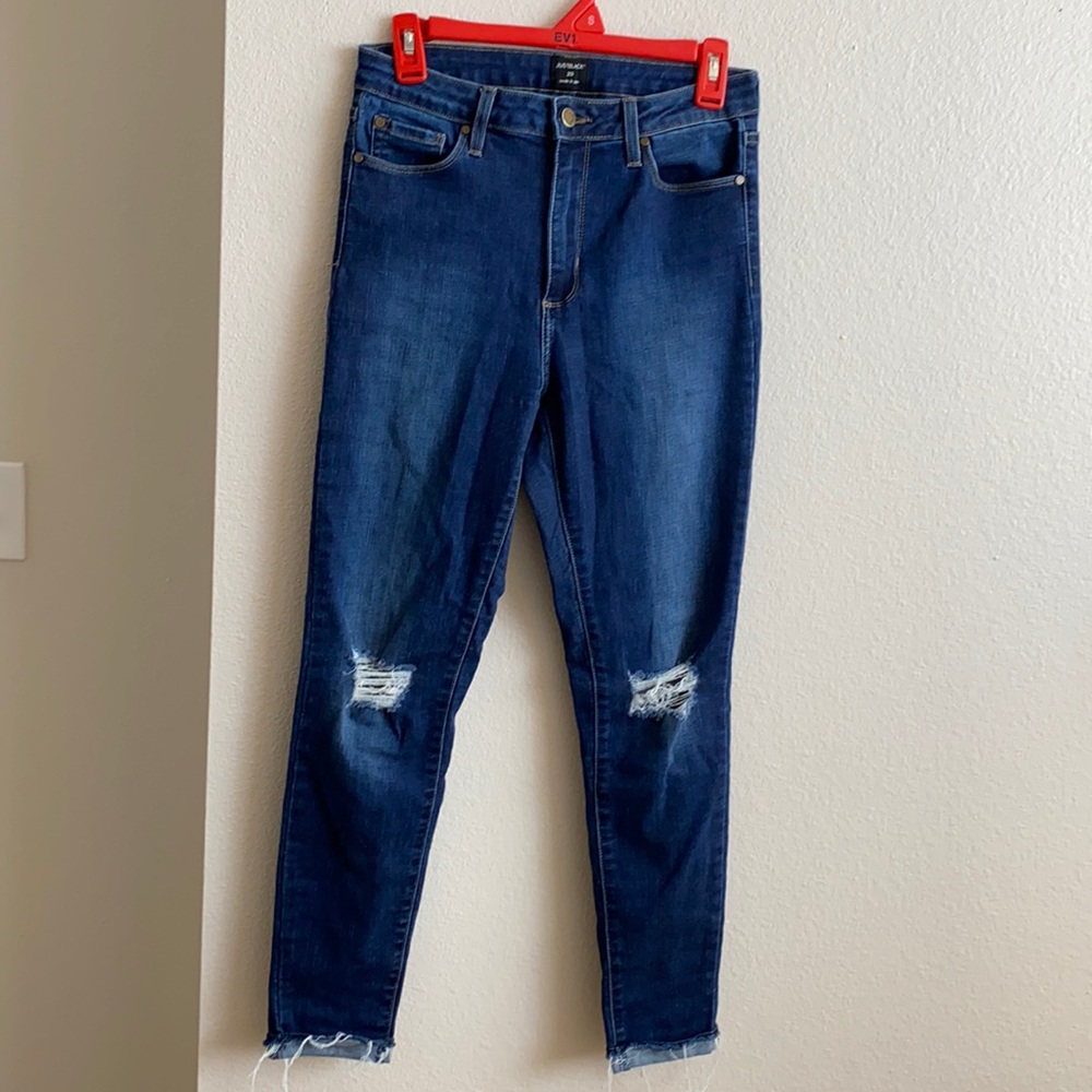 JustBlack 10 1/2” Super High Rise Skinny Jeans